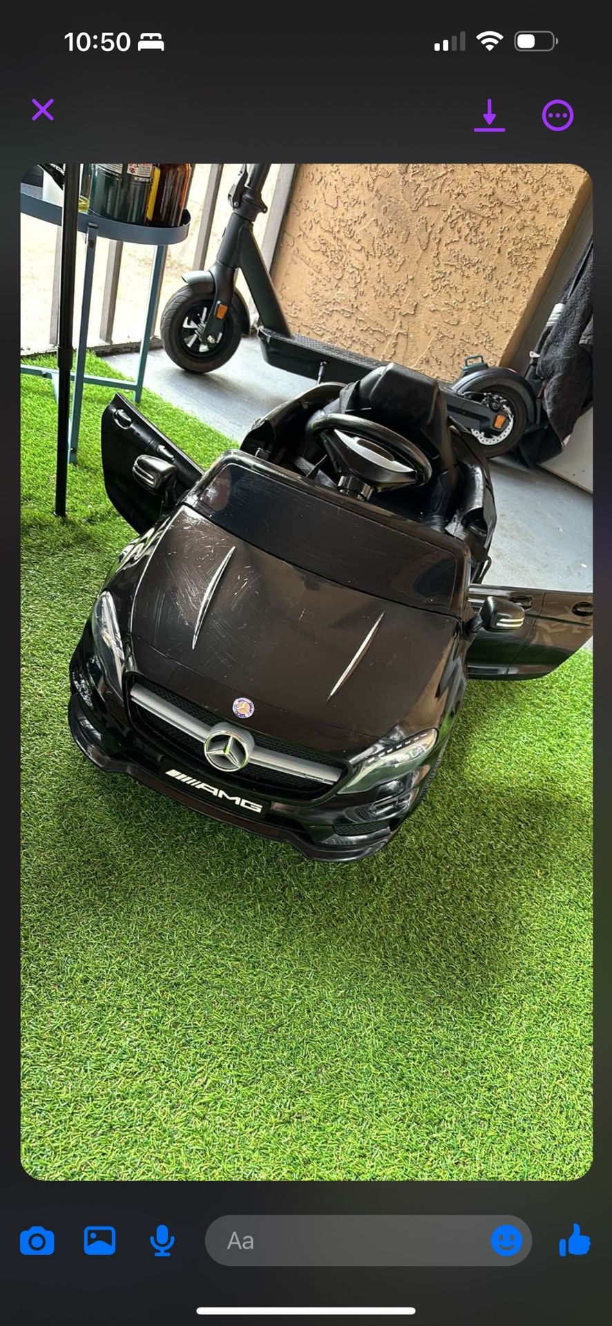 Black Mercedes Kids Ride On Car
