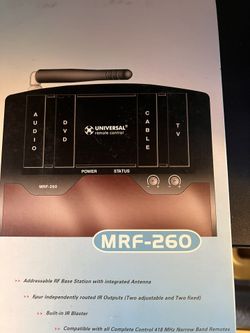 MRF-260 Universal Remote