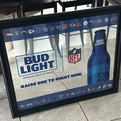 Bud light mirror