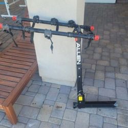 Excellent Condition Allen Sports Deluxe 5-Bike Hitch Mount Rack, Model 552RR-R , Black, 2-Inch Receiver