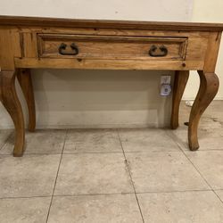 Rustic Pine Sideboard Buffet Console Table 