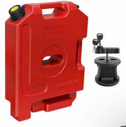 2.2-gallon storage container, Transfer Tank,Storage Container fit for Most Cars (1PC-LOCK)，Equipped with an additional sealing ring.