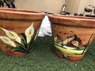 Clay pots