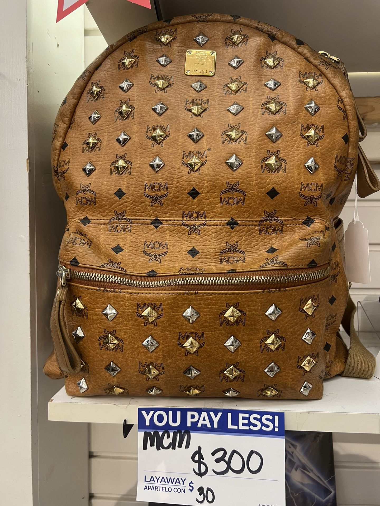 MCM Backpack $300