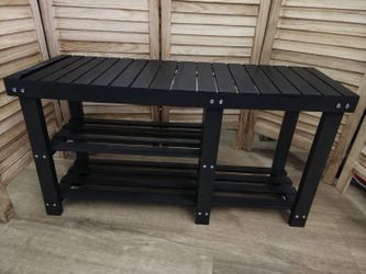 Shoe shelf (33"L x11"Dx18"H)