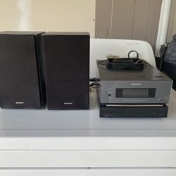 Sony Stereo System CD’s Radio 