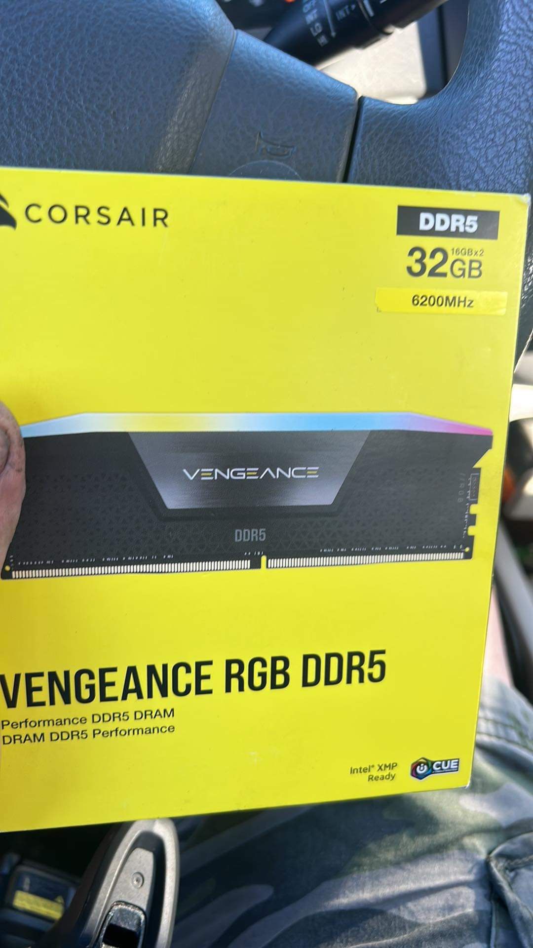 Corsair’s Vengeance Dual 16 (32 Gig) RAM DDR5 Memory