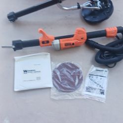 WEN Variable Speed 6.3 Amp Drywall Sander with Mid-Mounted Motor with 15 ft. Hose
