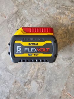 Dewalt 20v/60v flex volt battery DCB606