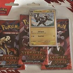 Pokemon Destined Rivals 3 Pack Blister