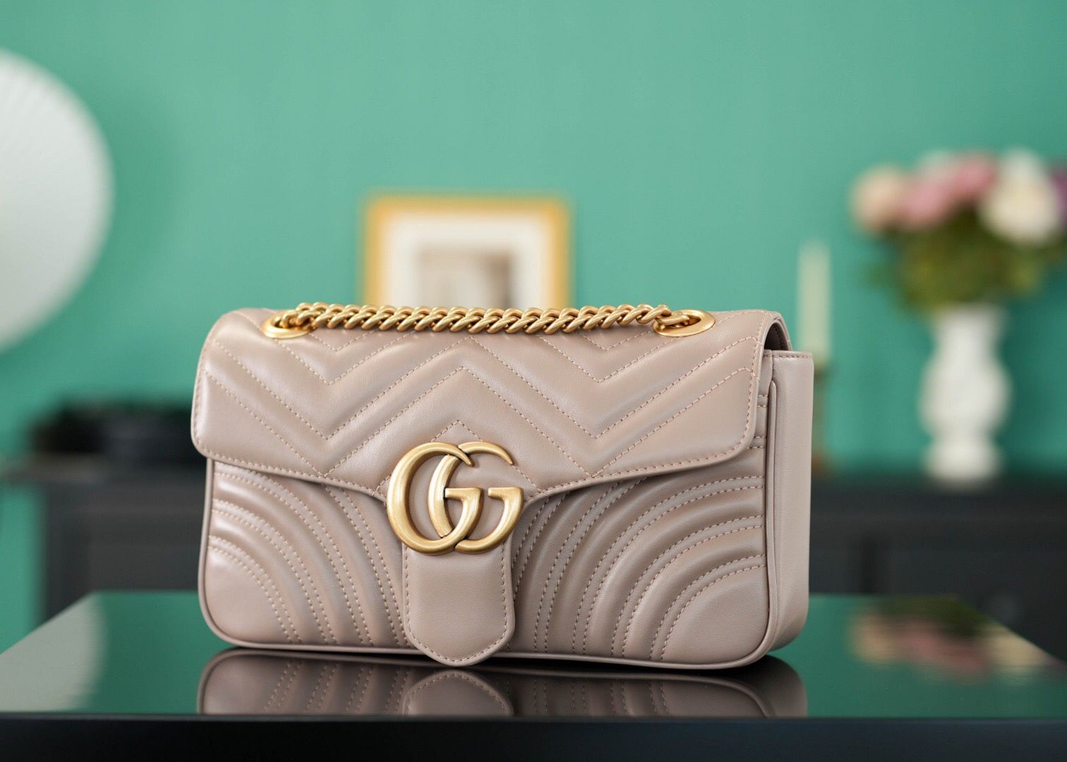 Women's Crossbody Gucci Marmont GG Purse bag