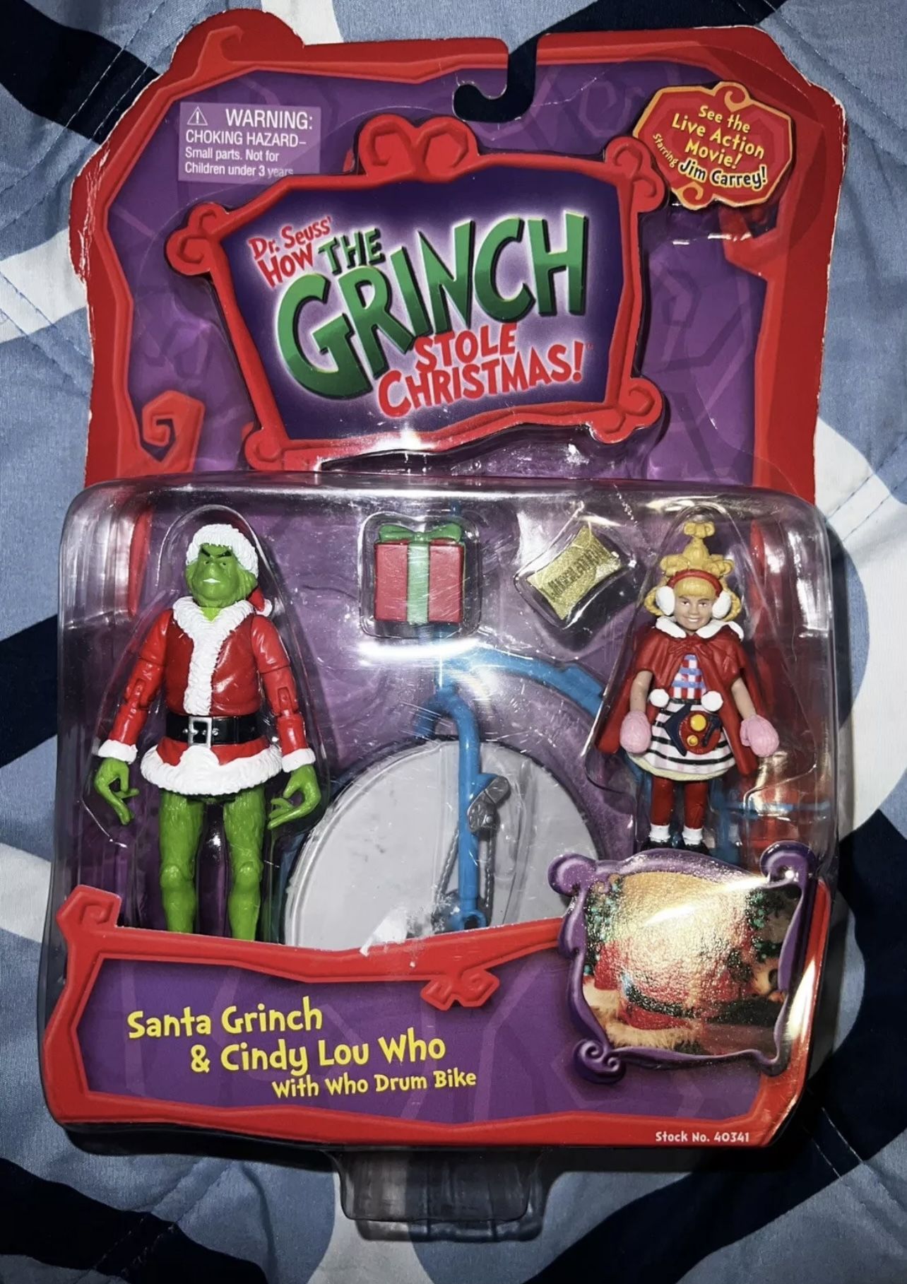 The Grinch Stole Christmas Collectable Action Figures (Cindy Lou)