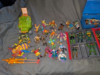 Teenage Mutant Ninja Turtles TMNT - Vintage from 80s, early 90s
