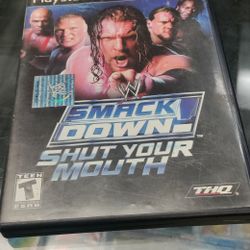 Smack Down Shut Your Mouth Ps2 CIB