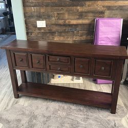 Large Pottery Barn Accent Table / TV stand