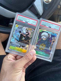 PSA 10 TRAFALGAR LAW BUNDLE