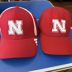 Nebraska Cornhuskers Addidas Hat Lot