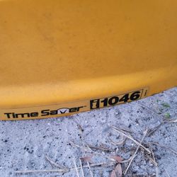 (($60 FIRM))((Cub Cadet Hood)) mower