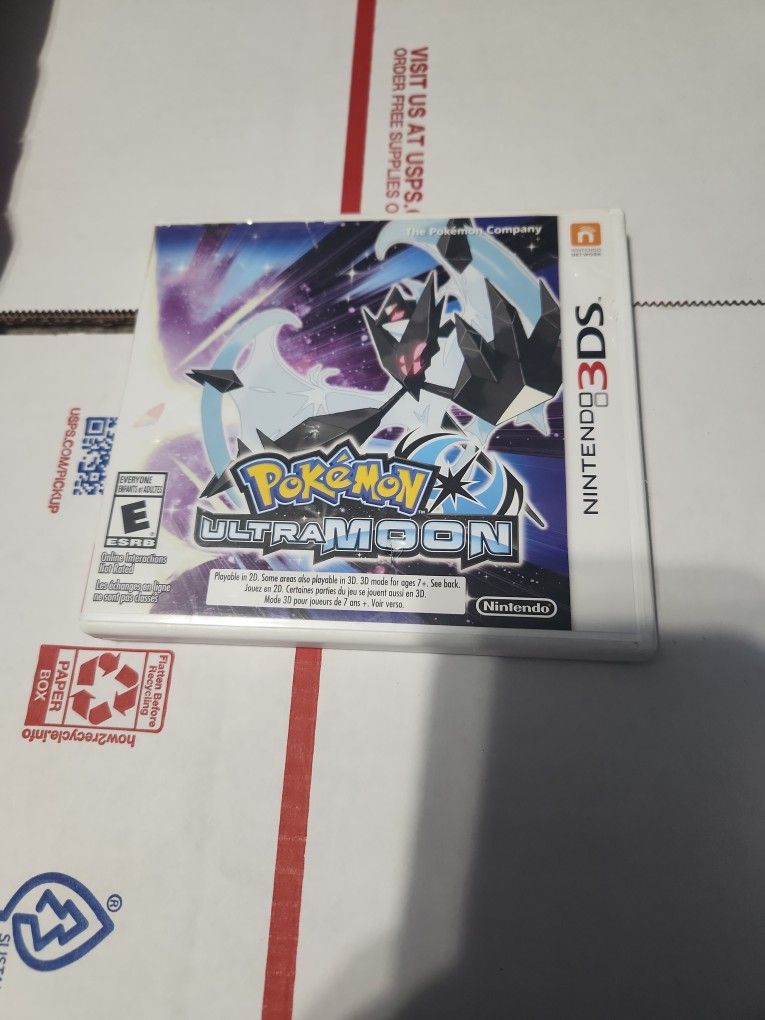Pokémon Ultra Moon 3ds Game