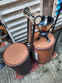 African Traditional Drums Set
