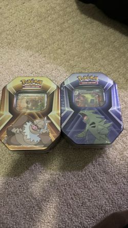 Tyranitar and Slaking Pokemon Card Tin