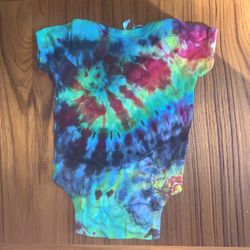 Hand Tie Dyed Onesie 