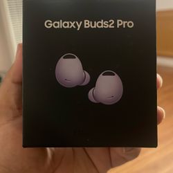 New Galaxy Buds2 Pro Purple