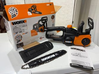 NEW! WORX 20V Cordless Chainsaw w/ Auto Tension Model # WG322.9