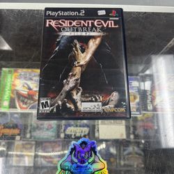 Resident Evil Outbreak 2 Ps2 $100 Gamehogs 11am-7pm