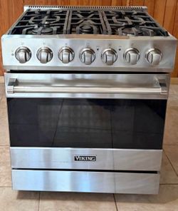 Viking gas range 30” convection oven
