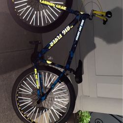 SE Bikes / City Grounds Big Flyer Green Aqua Camo Volt Green 