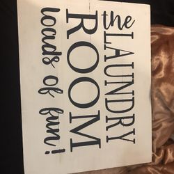 Laundry Sign