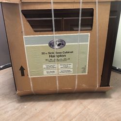 30 Inch Since Base Cabinet  Beans New Still In Box