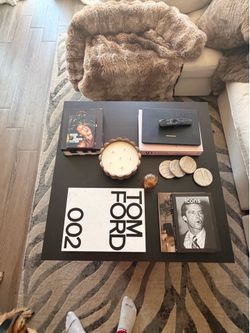 Black coffee table