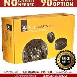 JL Audio Evolution C1-Series Car Speakers 3/4" Aluminum Dome Tweeters C1-075CT 🚨 Payment Options Available 🚨 No Credit Needed 🚨 