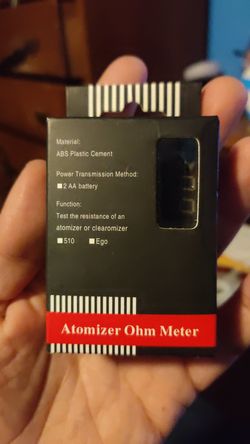 Ohm meter