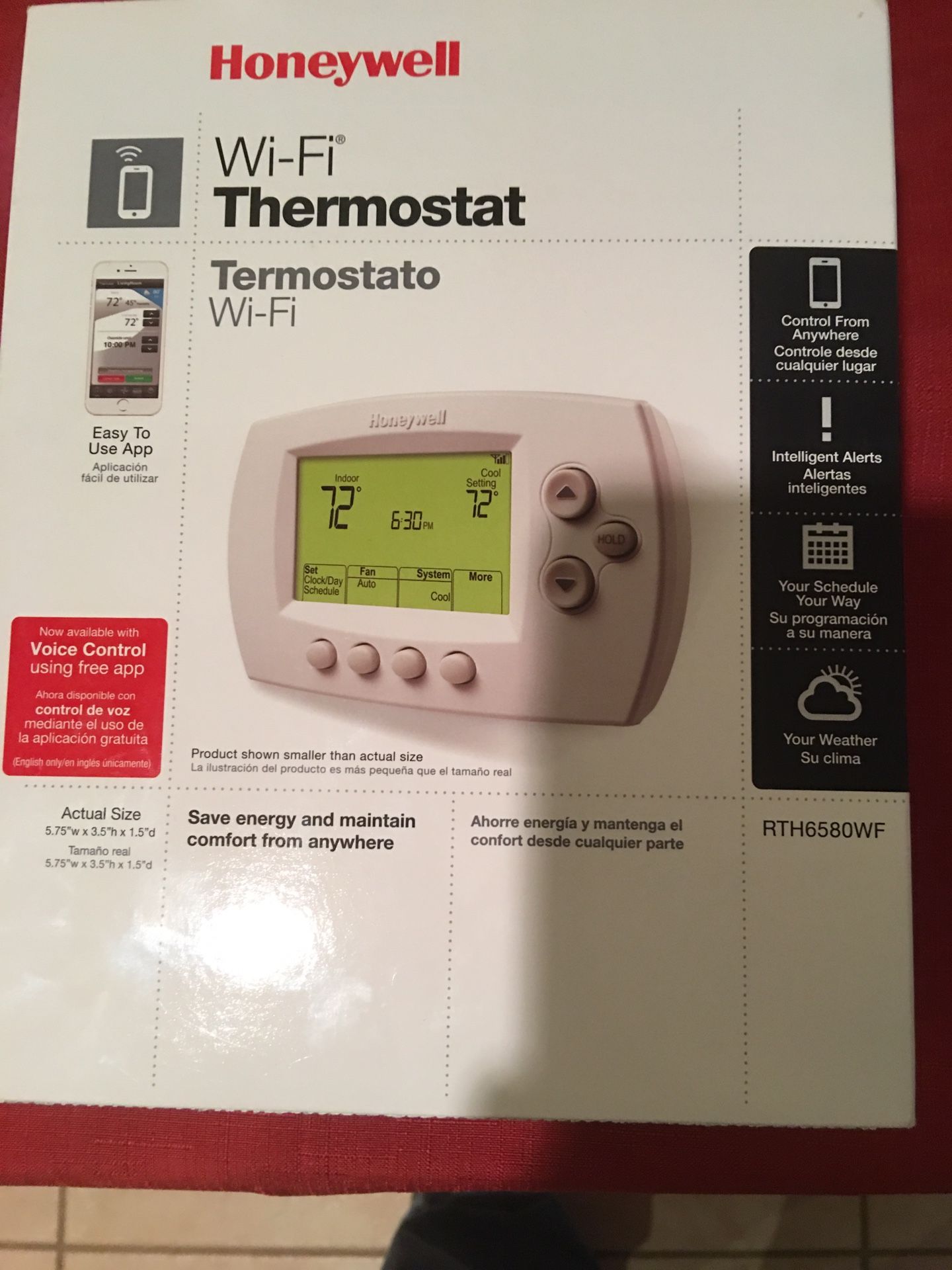 Honeywell Wi-Fi Thermostat