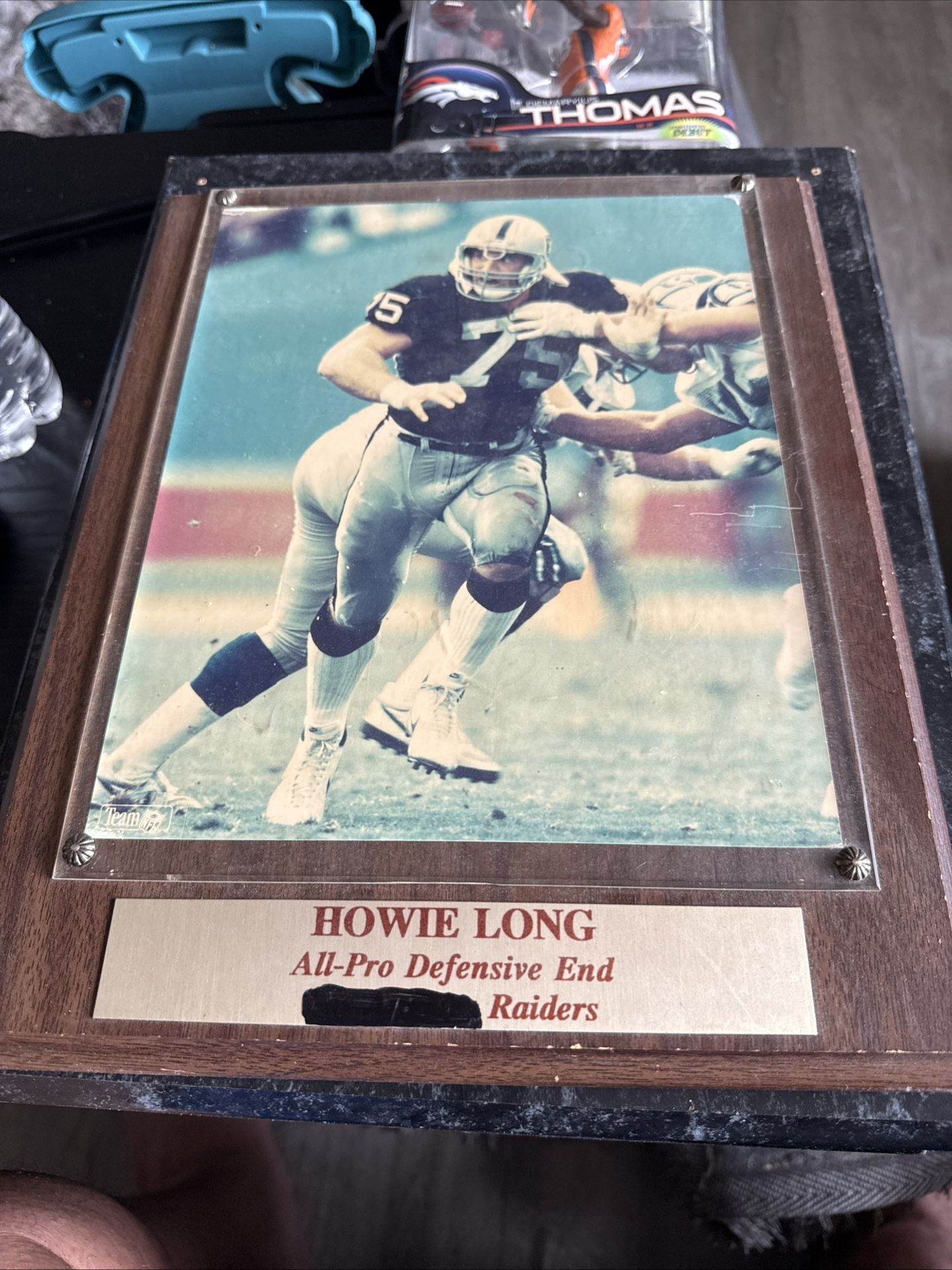 HOWIE LONG 8X10 PHOTO LOS ANGELES RAIDERS LA OAKLAND PICTURE NFL FOOTBALL