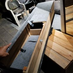6 Ft Long Storage Box With Lock 