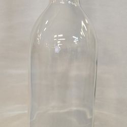 750ml Glass Bordeaux Wine Bottle Flat Bottomed Cork Finish 