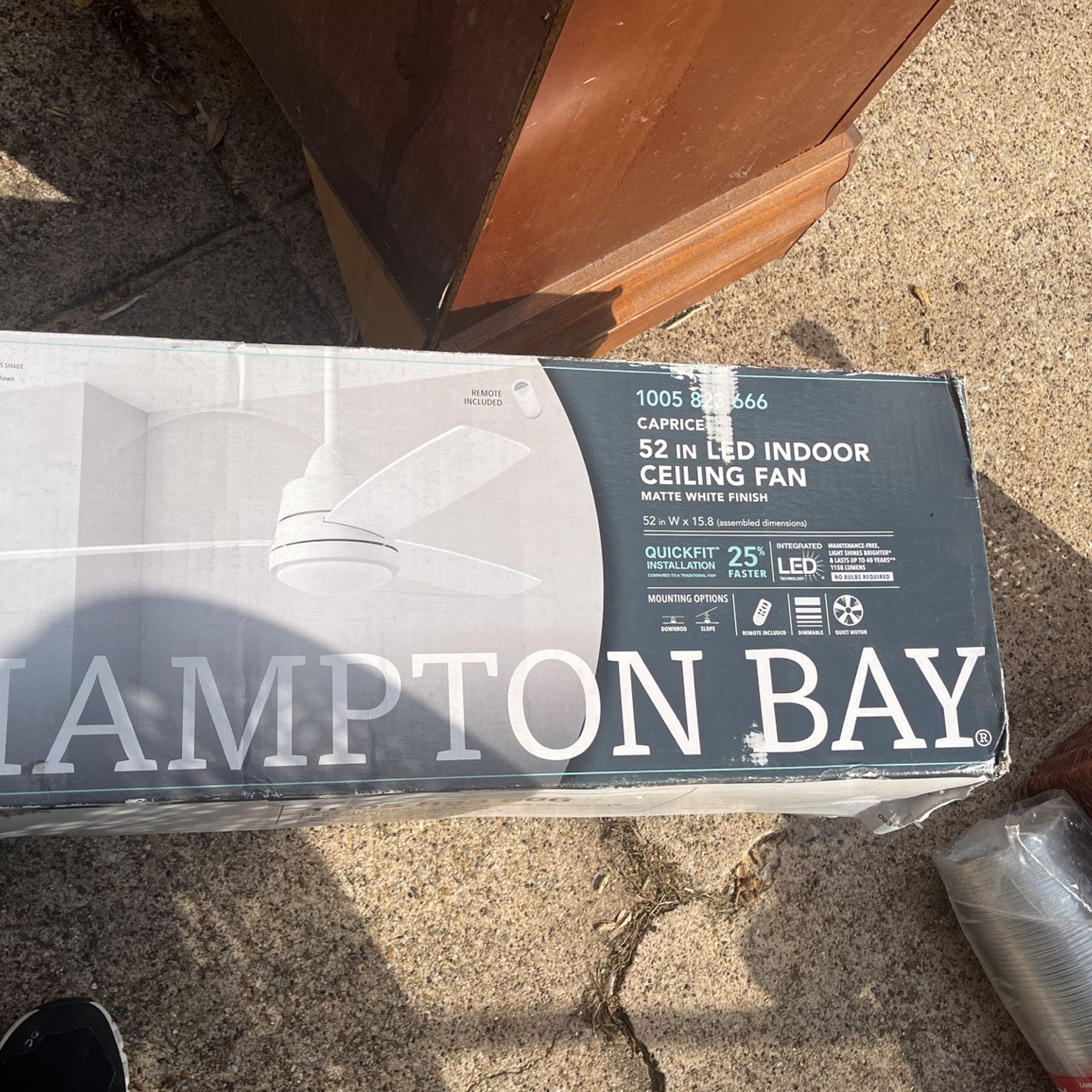 Hampton Bay New Ceiling Fan