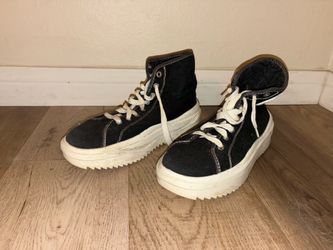 Black sneakers