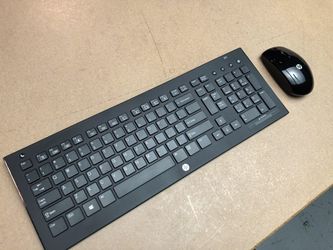 New HP wireless keyboard and mouse
