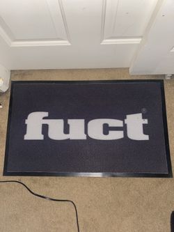 Og Fuct Logo Doormat