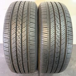 V671  225 60 17 99H  Cooper Endeavor Plus  2 Used Tires 90% Life 