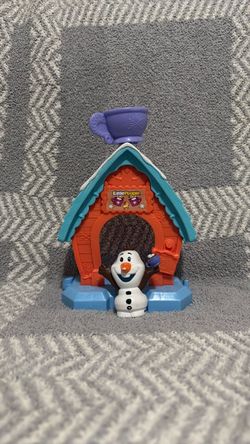 Fisher-Price Little People Disney Frozen Olaf's Cocoa Cafe Portable Playset