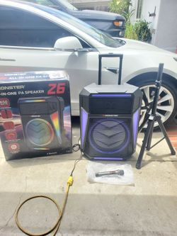 Monster Z6 All-in-One PA Bluetooth Speaker System