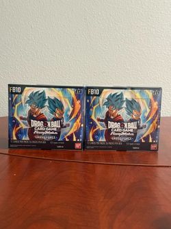 (2) DBz Fusion World FB10 Booster Box