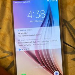 Original Gold Galaxy S6