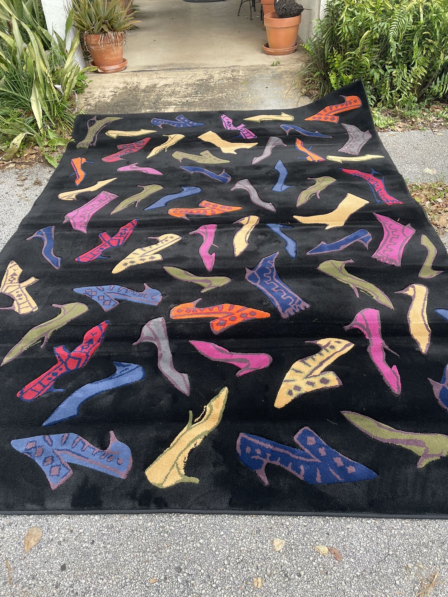 Andy Warhol Shoes Galore Limited Edition Rug